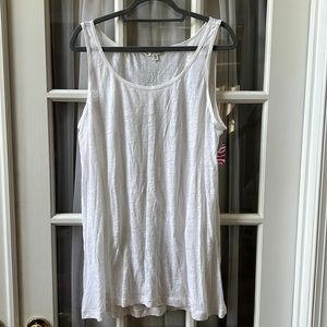 CABi white tank top.